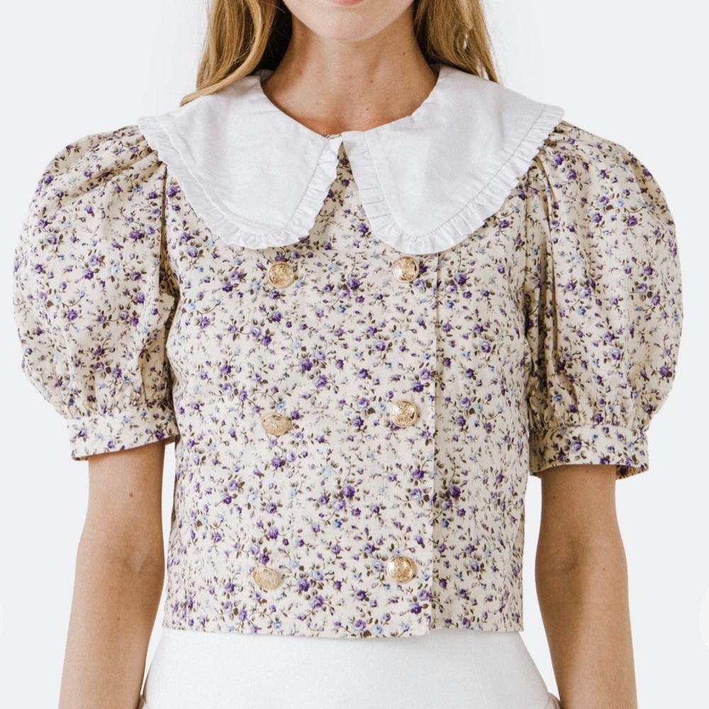 Oversized Collar top